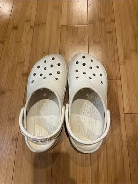 White Crocs